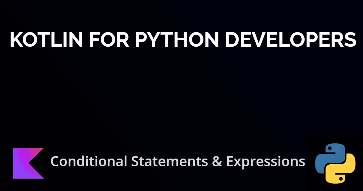 Conditional Statements And Expressions