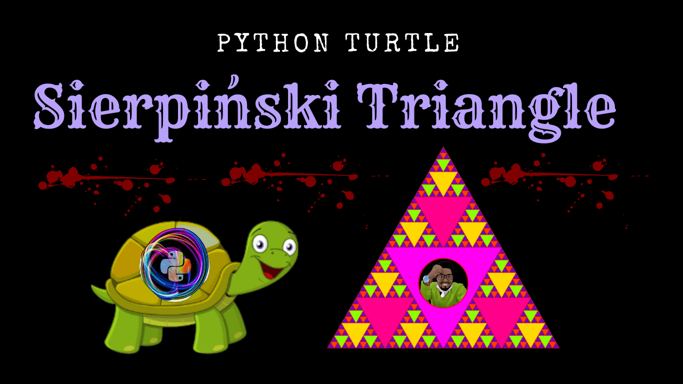 Sierpiński Triangle With Python Turtle
